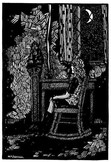 Hortense burned incense to the image and sat motionless in Grandfather's chair to wait.