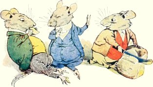 mice feasting