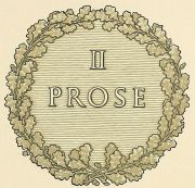 II PROSE