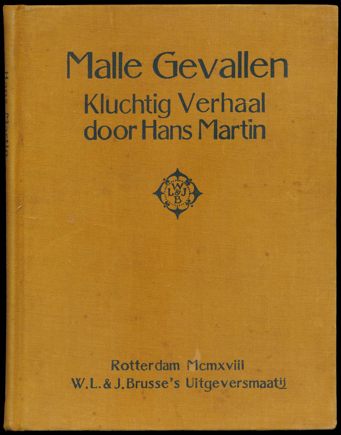Oorspronkelijke voorkant.
