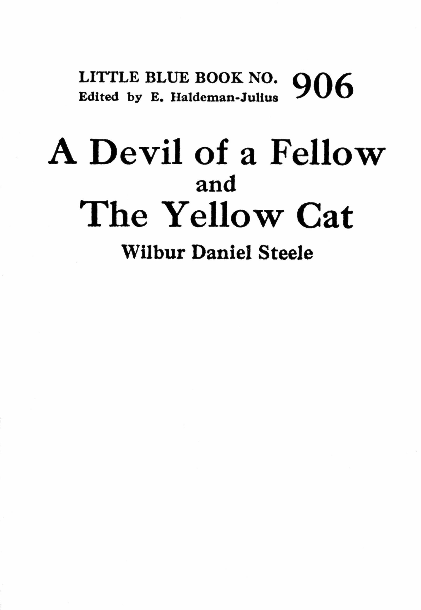 A tense short story about obsession and jealousy, where a man’s fixation on a mysterious yellow cat mirrors his rivalry and dark suspicions toward another, leading to a dramatic, unsettling climax.