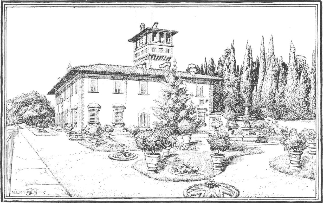 The Villa, With Victor Emanuel’S Ilex