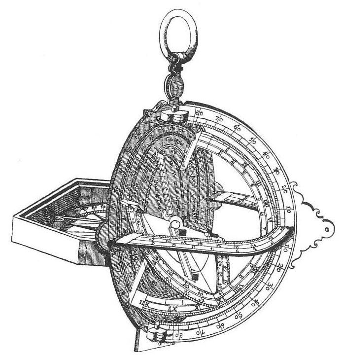 Sir Robert Dudley’s instrument for finding the ebb and flow of the tides