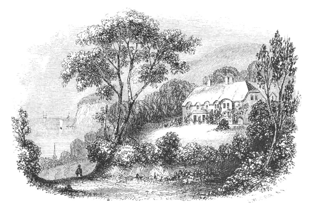 Small house on a hill