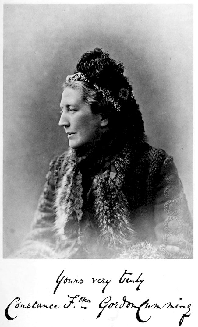 Yours very truly Constance F. Eka Gordon Cumming