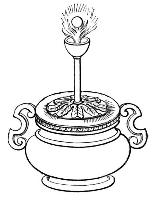 Diagram of apparatus as described in text