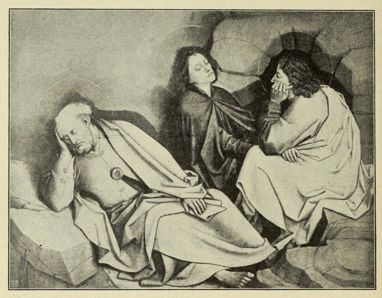 Die schlafenden Jünger auf dem Oelberg