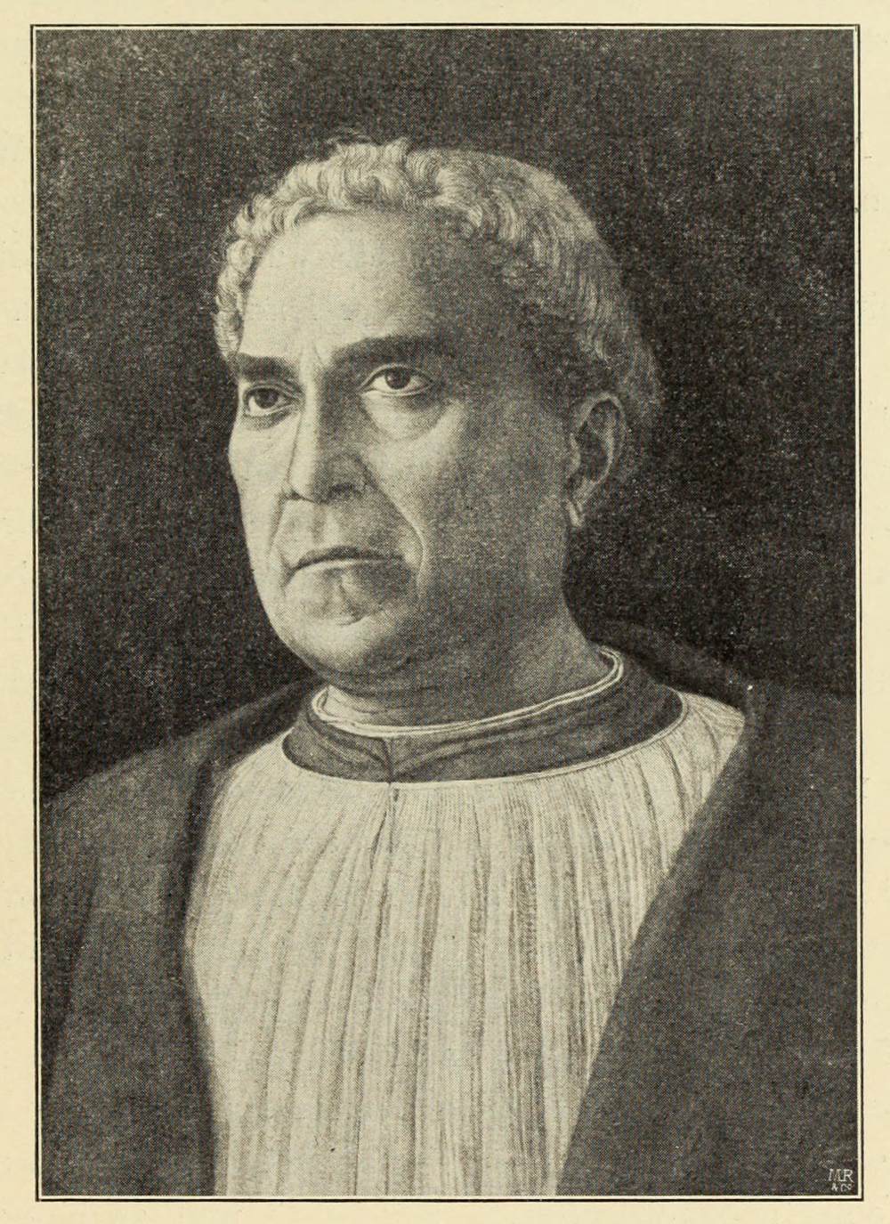 Porträt des Scarampi von Mantegna