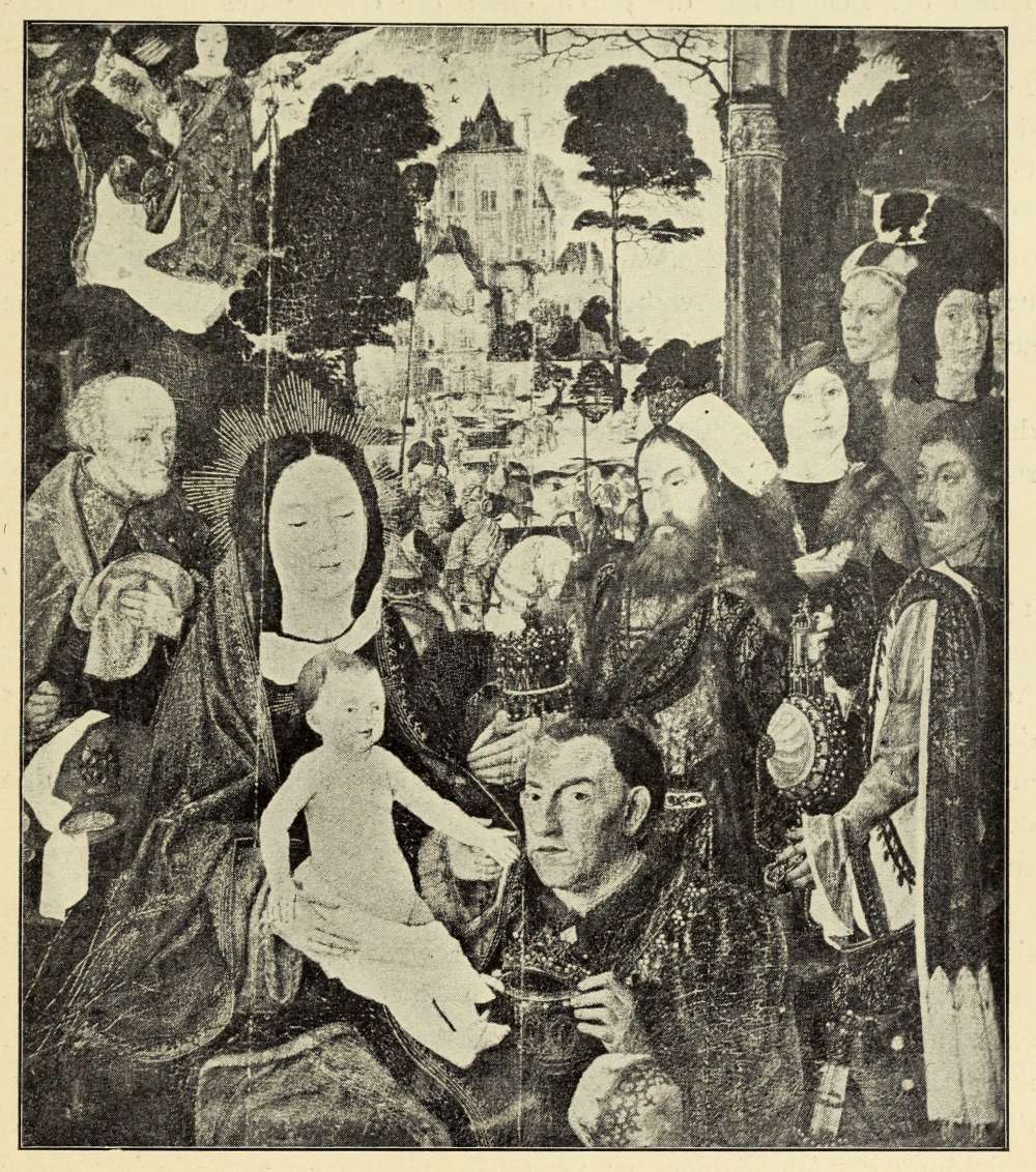 Anbetung der Könige vom Meister der hl. Sippe