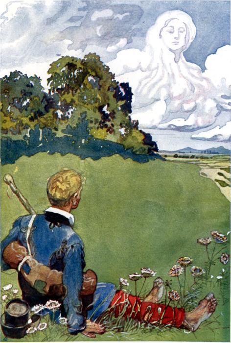 Mátyás később megpihent odalenn