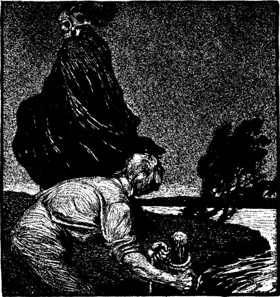 Der Fischer und sein grausiger   Fährgast