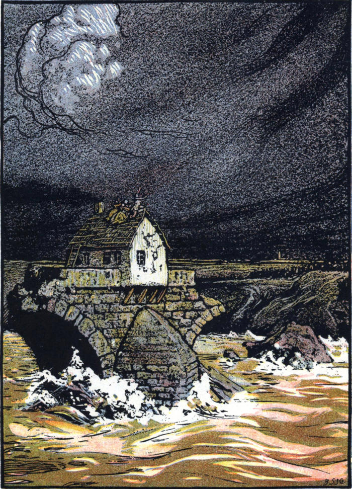 Das Zollhaus auf der Brücke