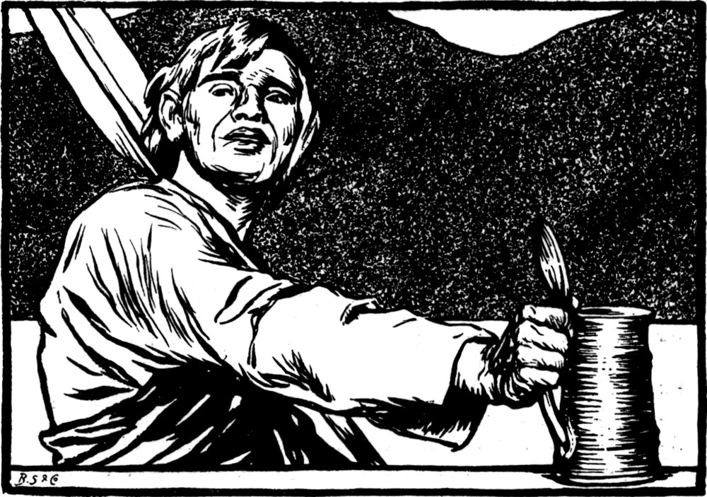 Der Zecher mit dem Becher